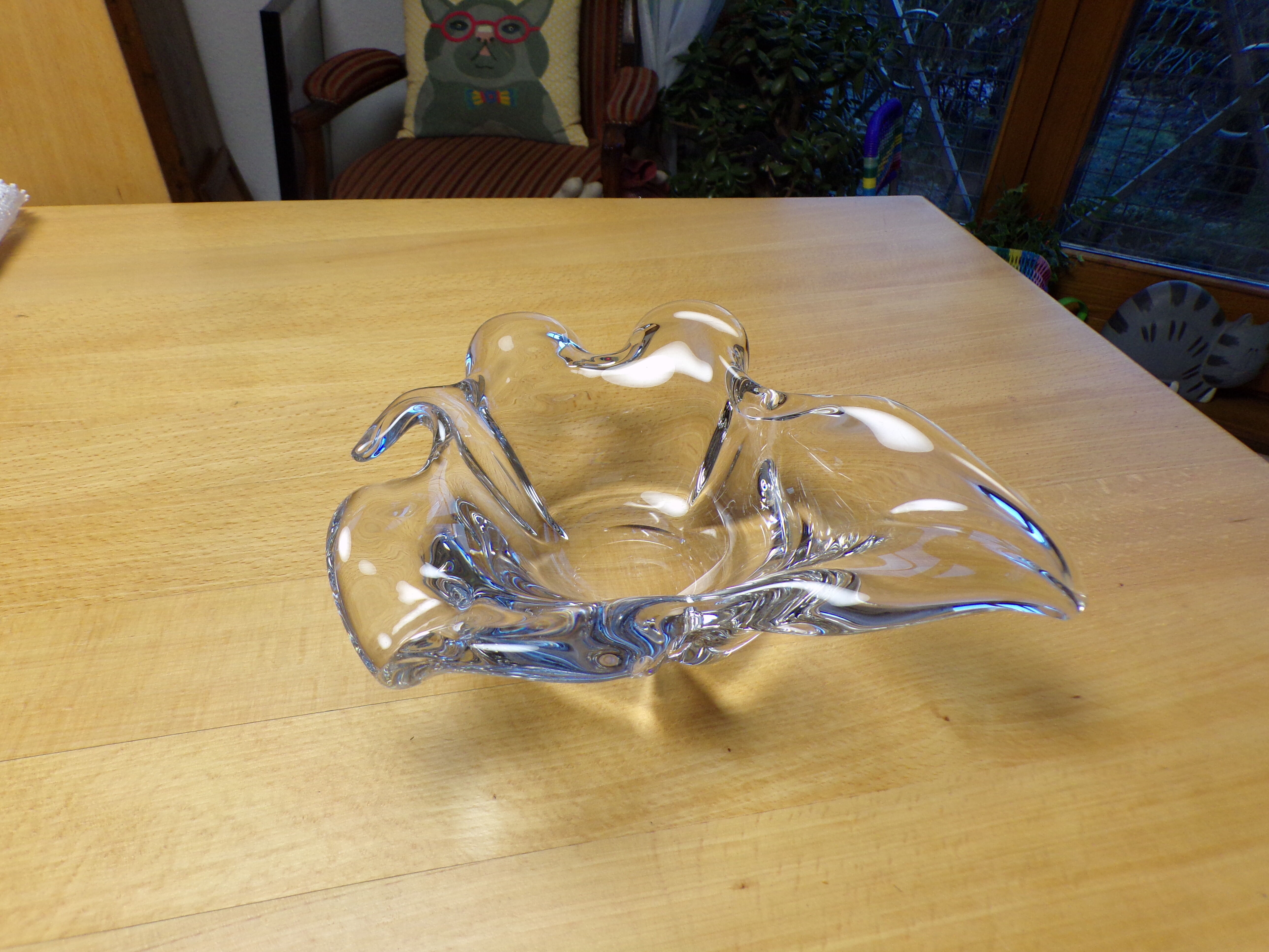 Empty crystal pocket of Lorraine