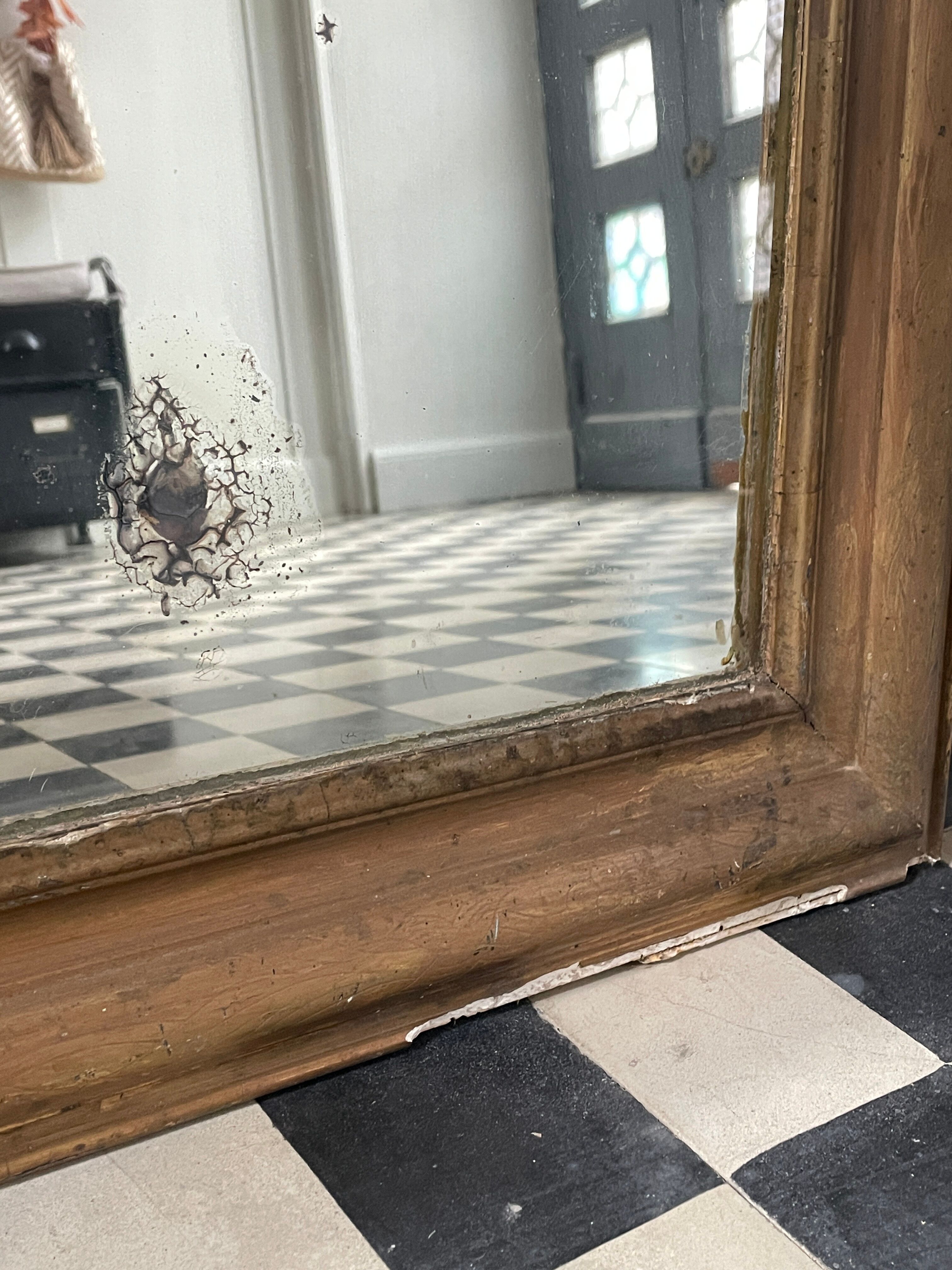 Antique mirror