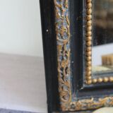 Old wooden mirror