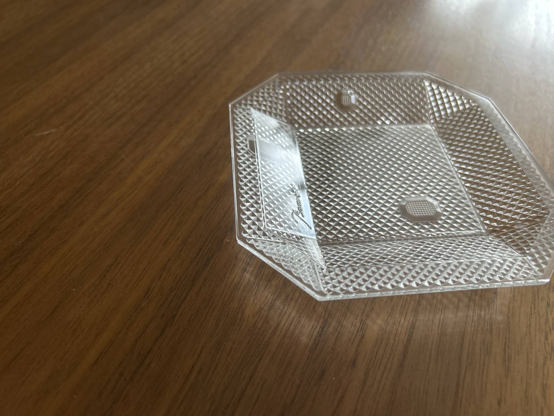 Small Baccarat plate or bowl