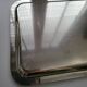 Large silver-plated metal serving platter Christofle Gallia collection