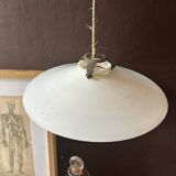 Suspension en opaline blanche
