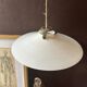 White opaline pendant light