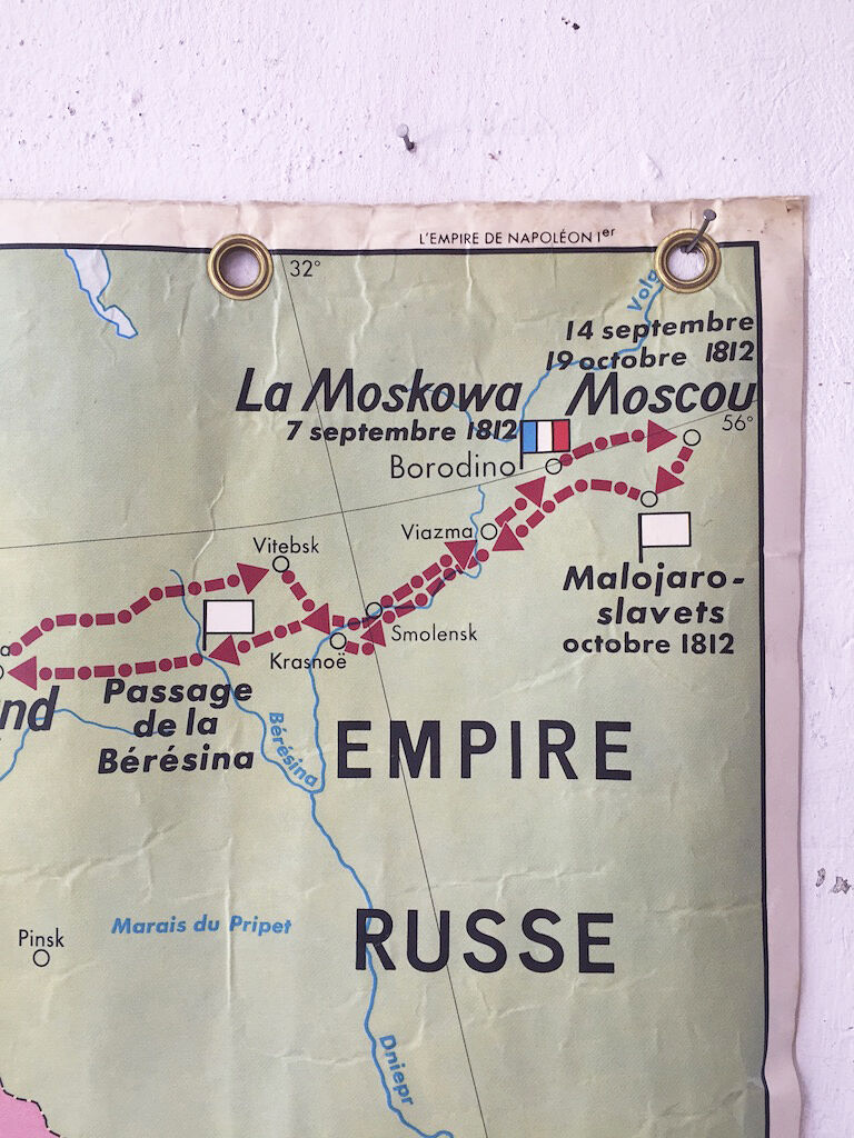 Napoleon & revolution school map