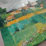 Modern Auvergne landscape
