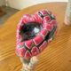 Fatlava style ashtray Vallauris pink