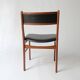 Paire de chaises Danmark design scandinave 1960 vintage des années 70 1970