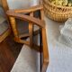 Art Deco wooden compartmented servant