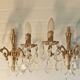 Pair of tassel sconces