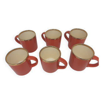 Lot de 6 tasses a cafe