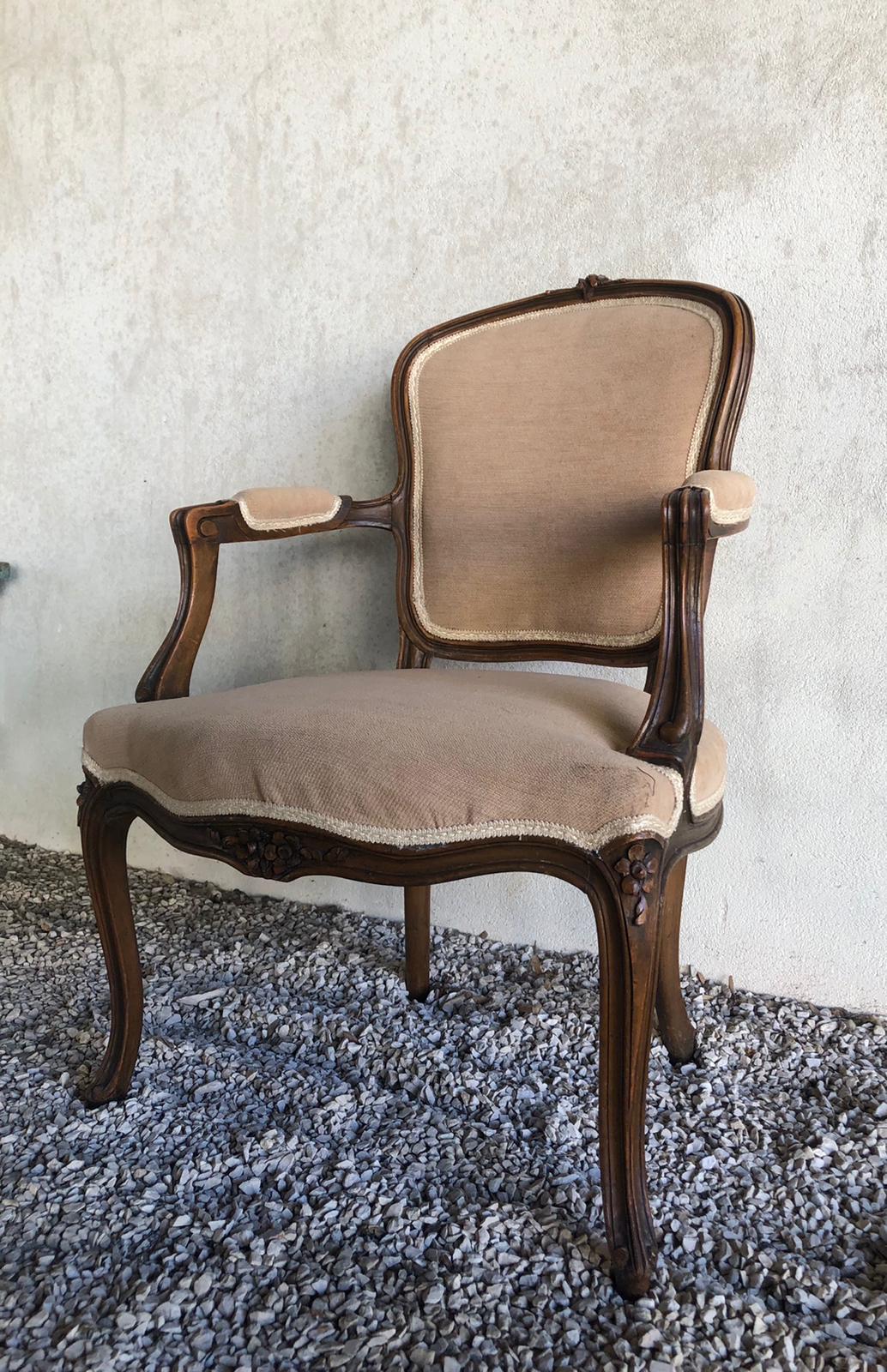 Louis XV style armchair