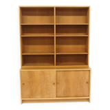 Bibliothèque scandinave en chêne "öresund", Børge Mogensen, Suède, 1960