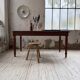 Table pieds tournés en cerisier