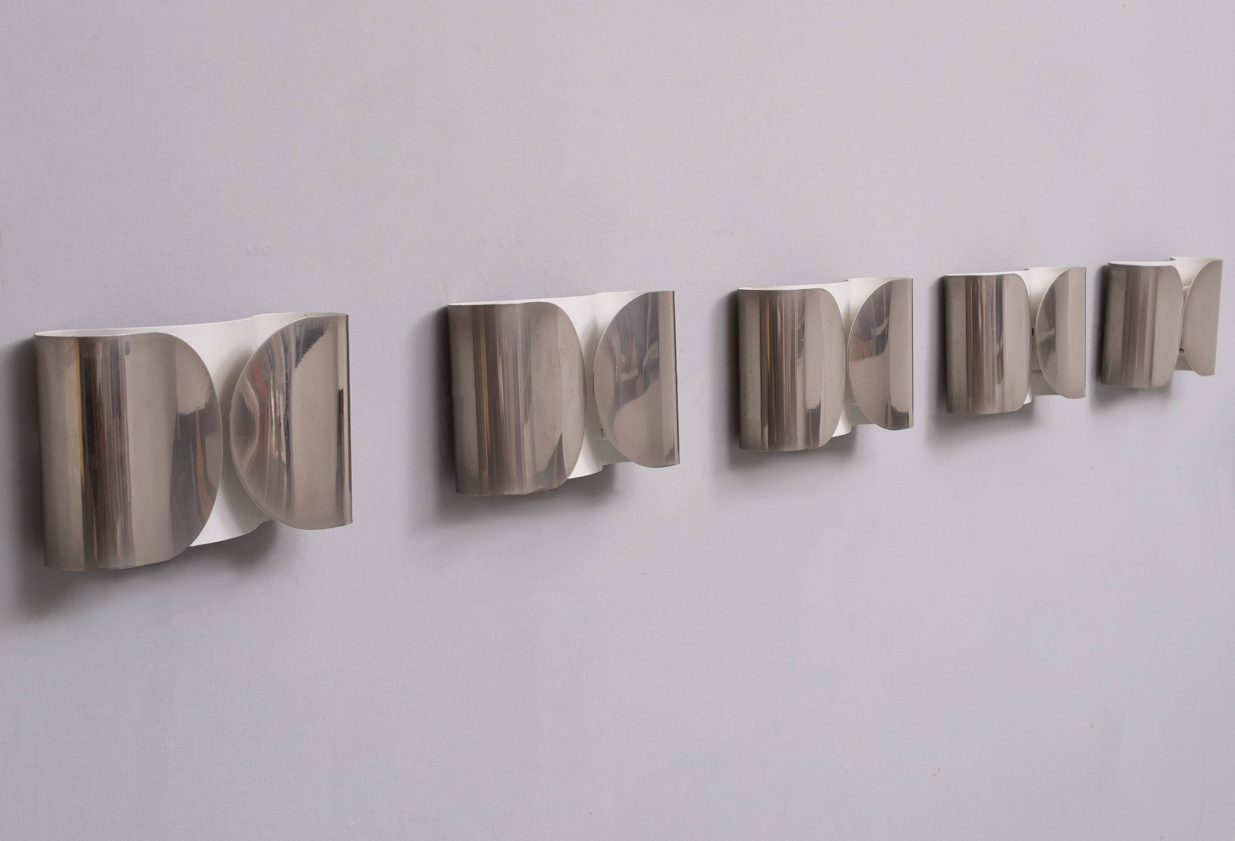 Afra and Tobia Scarpa “Foglio” wall light, 1970s Italy