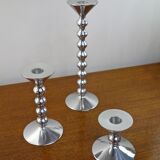 Set of 3 candle holders by Alessandro Mendini for Alessi, Italy 2002