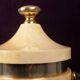 Aldo Tura Mod. 1225D Goatskin Parchment Ice Bucket / Thermos Italy 1970