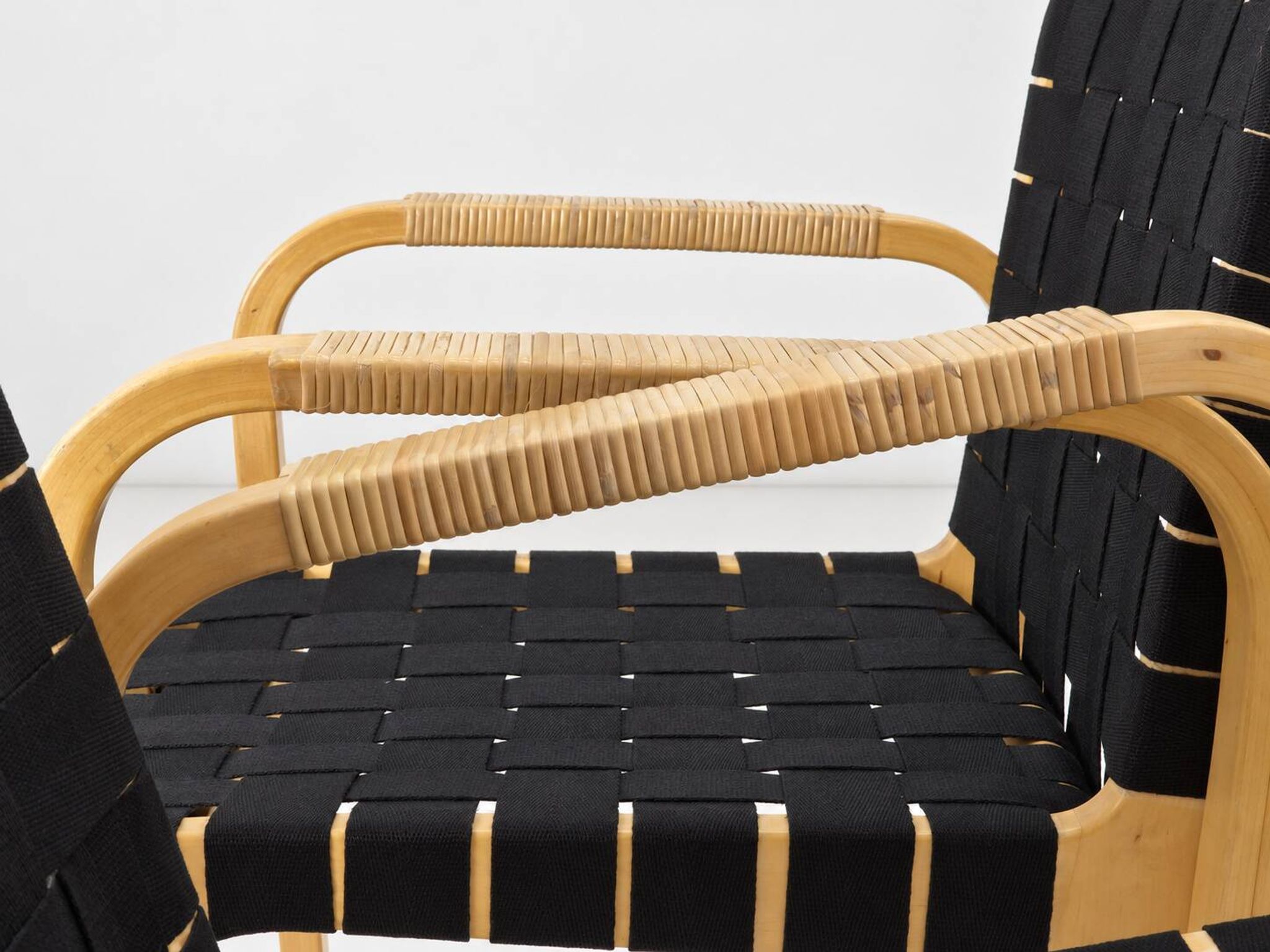Model 45 Lounge Chairs by Alvar Aalto for Artek, 1970s, Set of 4