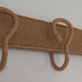 Rope coat rack