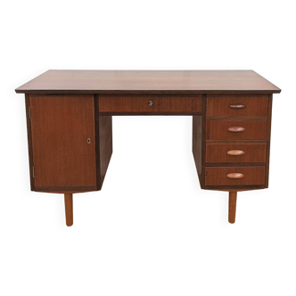 Vintage Scandinavian teak desk