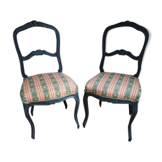 Pair of 19th century Provencal chairs