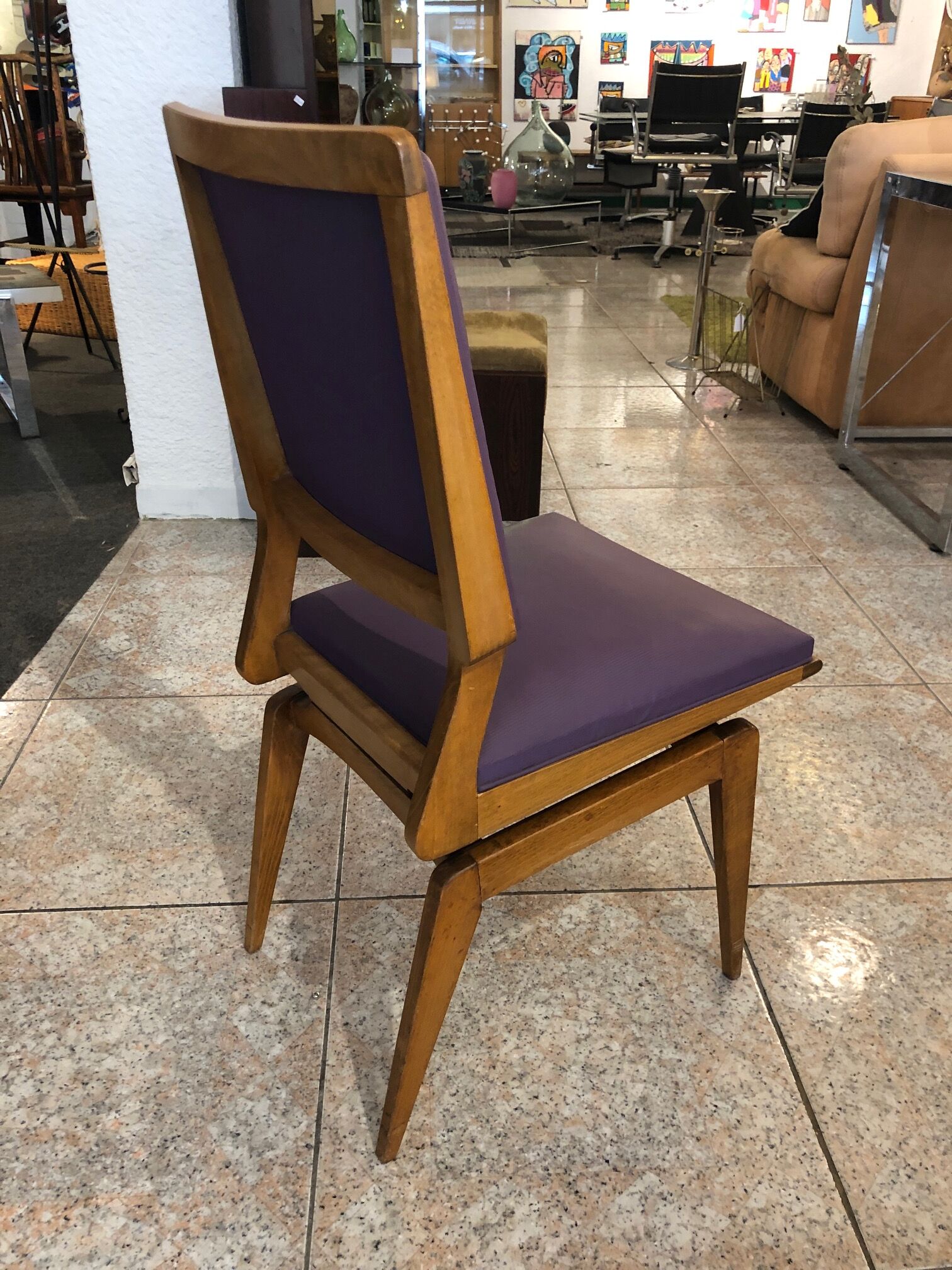 Lot de quatre chaises de Maurice Pré