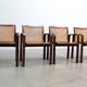 Set of four armchairs by Olivo Pietro