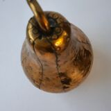 Decorative brass pear
