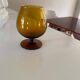 5 vintage cognac glasses
