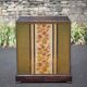 Napoleon III upholstered wooden chest, storage chest, interior decoration
