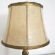 Lampe à poser / chevet - Pied laiton. 1960