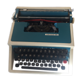 Write machine underwood 315 blue in his briefcase
