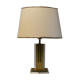 Table lamp in lucite and brass in Hollywood Regency style from the 70s.