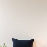 Hand-woven “Edgar” cushion in linen and wool