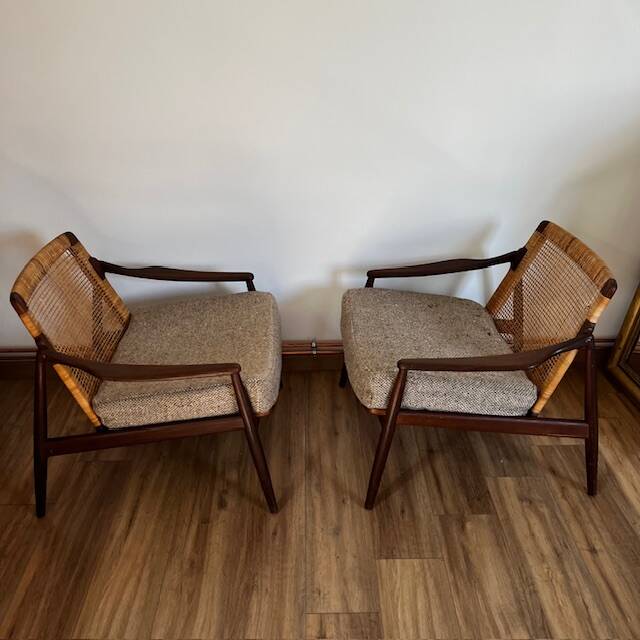 Pair of armchairs by Hartmut Lohmeyer, Wilkhahn, Germany 1960