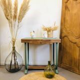 Art Deco walnut console