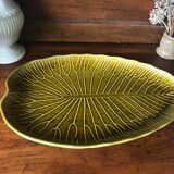Gien leaf shape dish