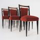 Table and 6 chairs for the dining room of the '70s