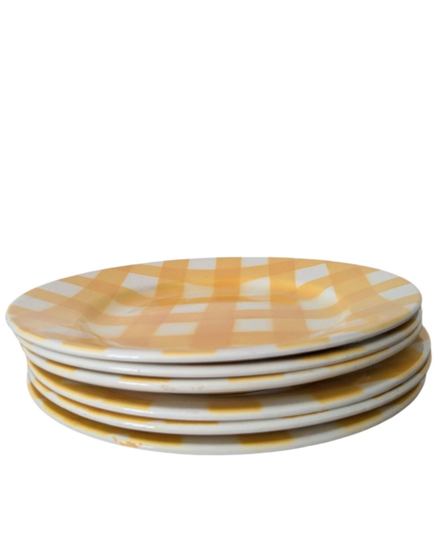 Digoin Sarreguemines plates Scottish model