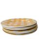 Digoin Sarreguemines plates Scottish model