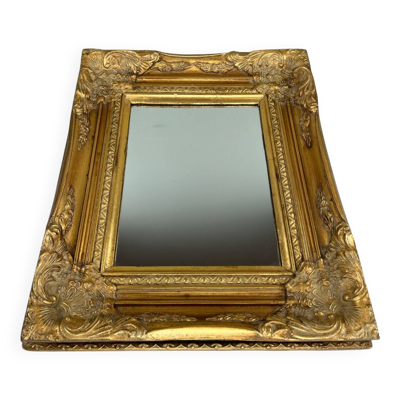 Miroir doré Napoléon III – fin XIXe siècle
