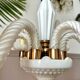 Vintage Murano chandelier in Venetian blown glass