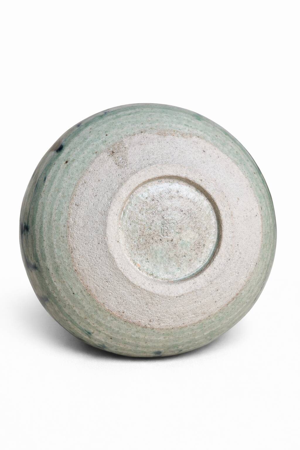 Japanese soliflore vase in ceramic Ofuke from Seto, signed Katō Tsuneji.