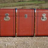 Ancienne malle cabine