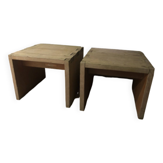 2 tables d’appoint