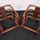 Lajos Kozma, importants fauteuils Art Déco de Budapest Werkstatte, années 1930