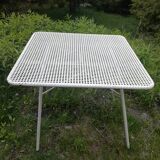Folding garden table