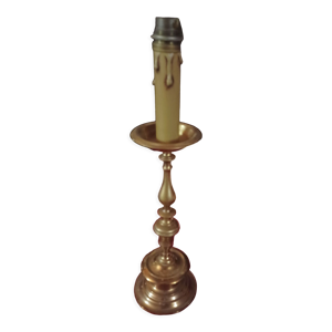 lampadaire pied bronze