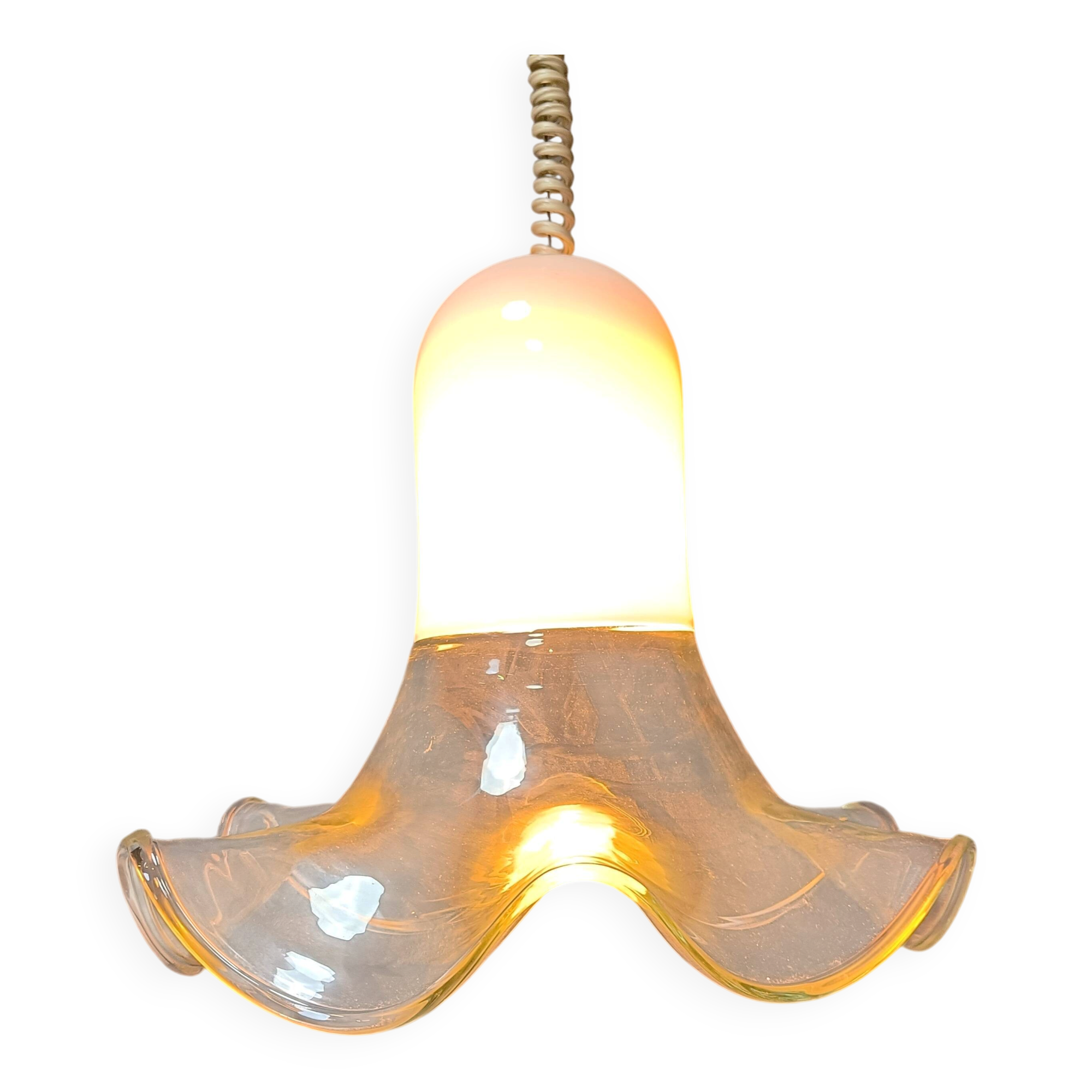 Murano pendant light by Roberto Pamio & Renato Toso, 1970s for Leucos