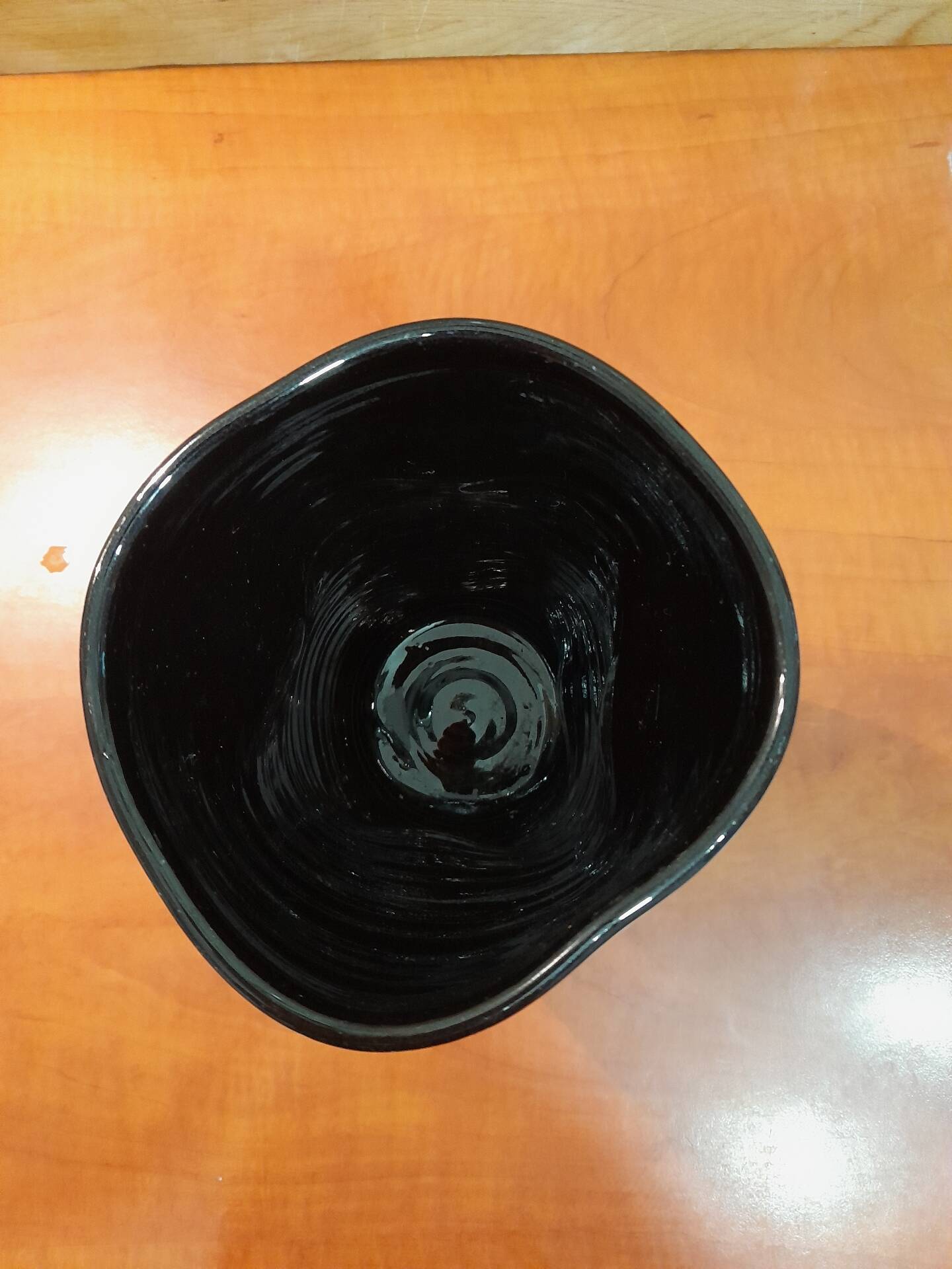 Vintage Vallauris vase "Sea Foam" Fat Lava