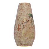 vase vintage peint taupe marbré Allemagne de l’Ouest Étranger